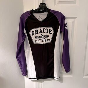 Gracie Jiu jitsu long sleeve rash guard